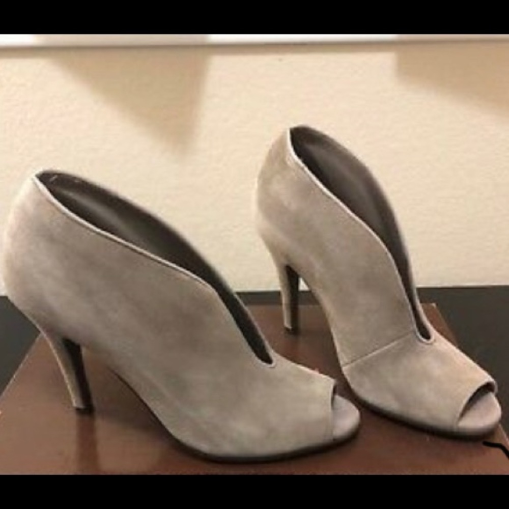 Tesori peep toe - gray
